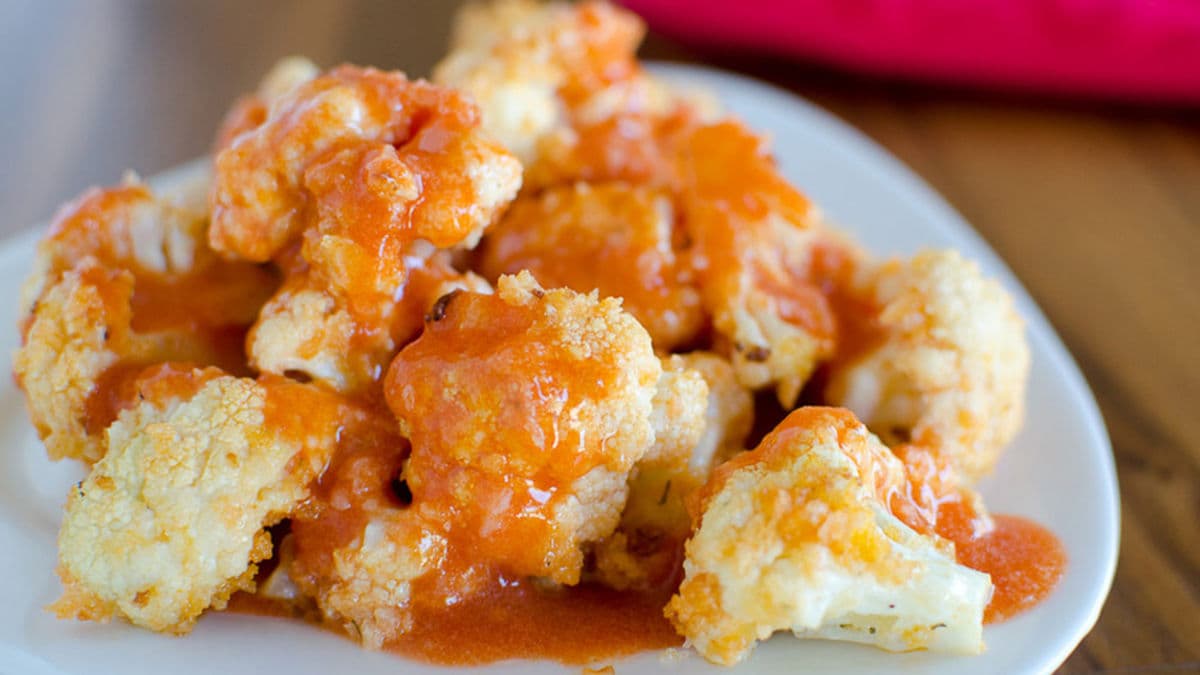 Buffalo Ranch Cauliflower Bites